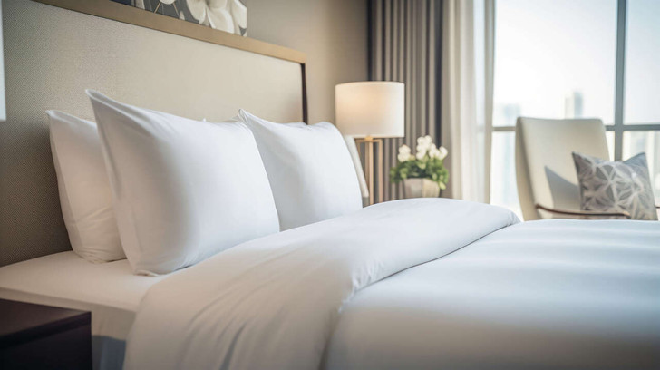 200TC 100% Cotton Duvet Cover Sets - Buttoned