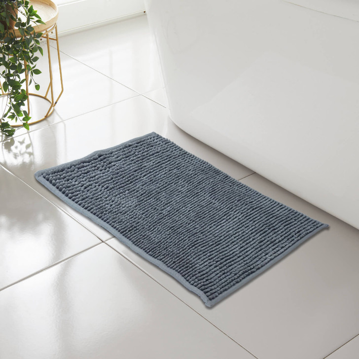1000 GSM Chenille Chenille Microfibre Bath Mat