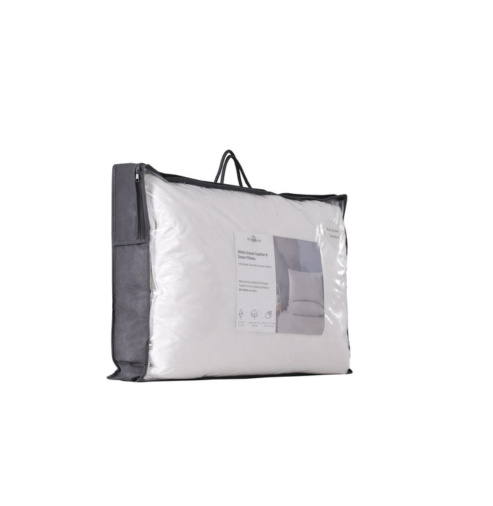 Retail Packaging for Goose Feather Pillows