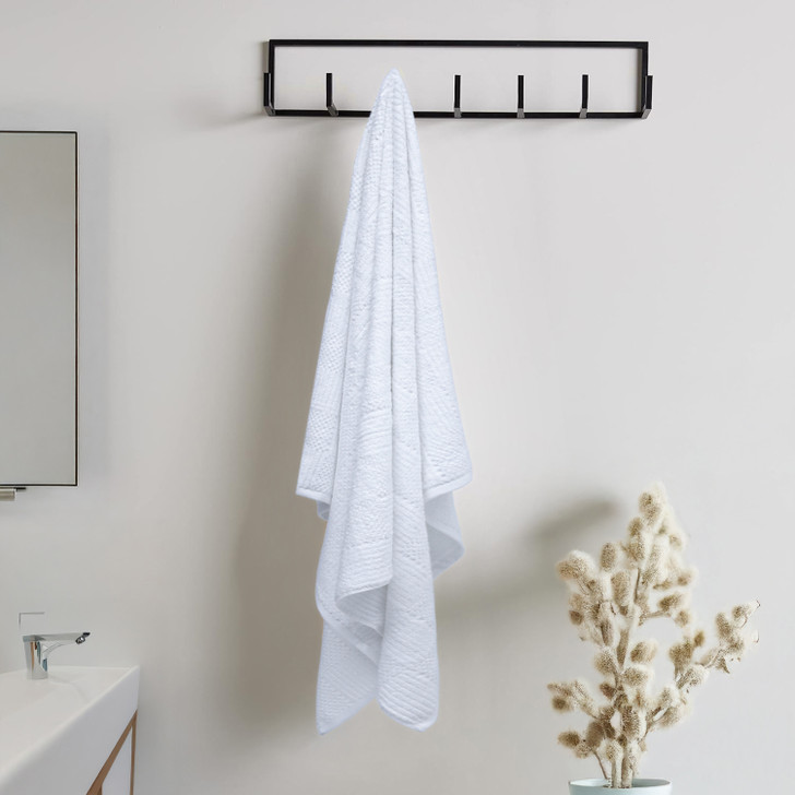 600 GSM Premium Jacquard Weave Designed Towels - Hand Towels