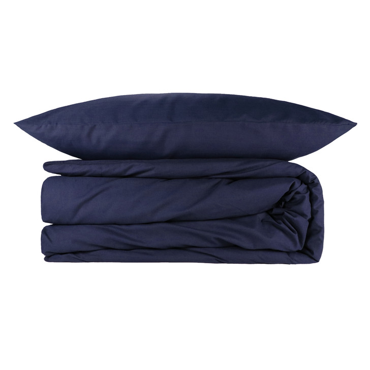 100% Polyester Microfibre Bedding - Navy Blue
