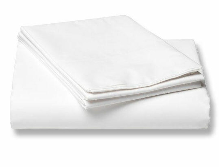 12 Deep Fitted Sheets 200 Thread Count Percale Easy Care - Single
