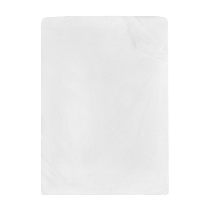 Waterproof Terry Towelling Mattress Protector White - Single