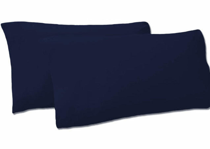 Pillowcases Envelope Style 68 Pick Polycotton Navy