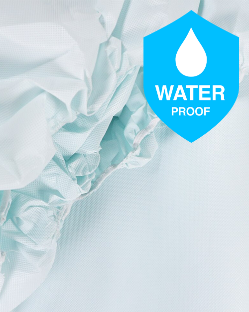 Waterproof FR Green Tint Mattress protector