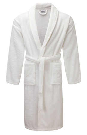 White cotton deals housecoat